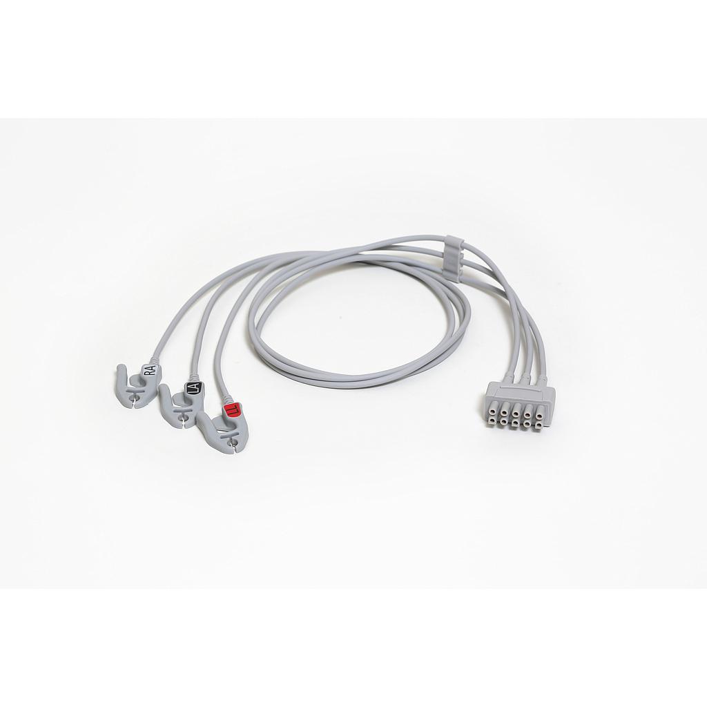 GE LATIGUILLOS ECG, 3 derivaciones